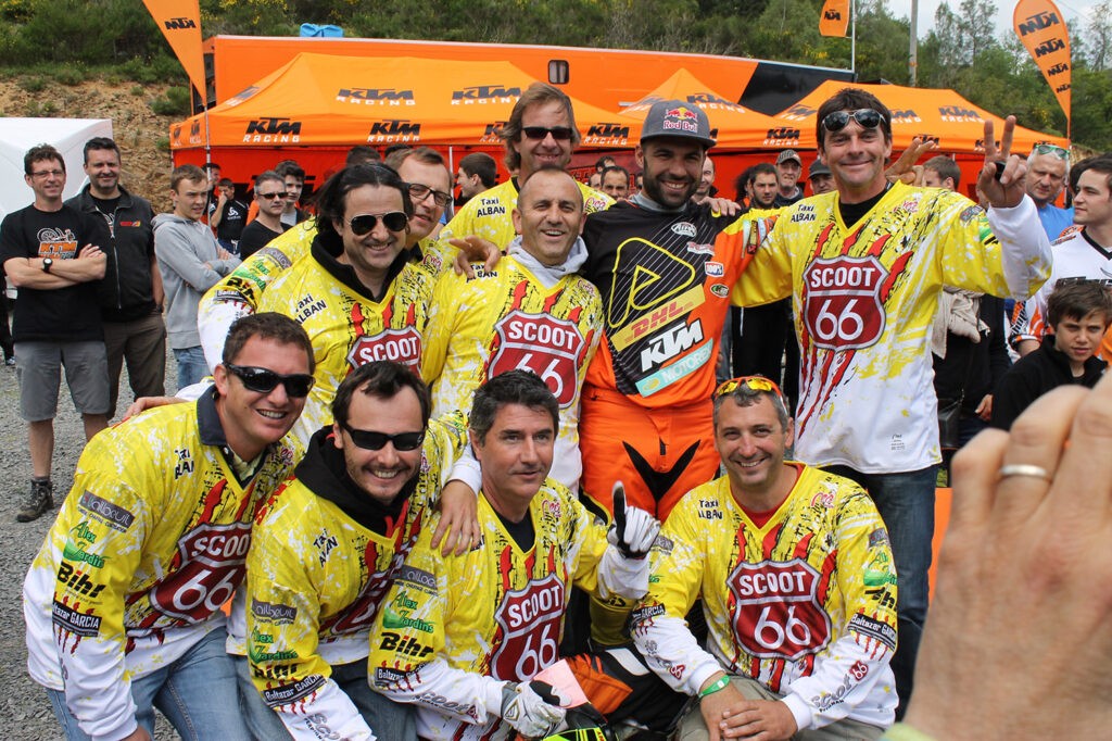 Maillot floqué équipe sportive Team enduro