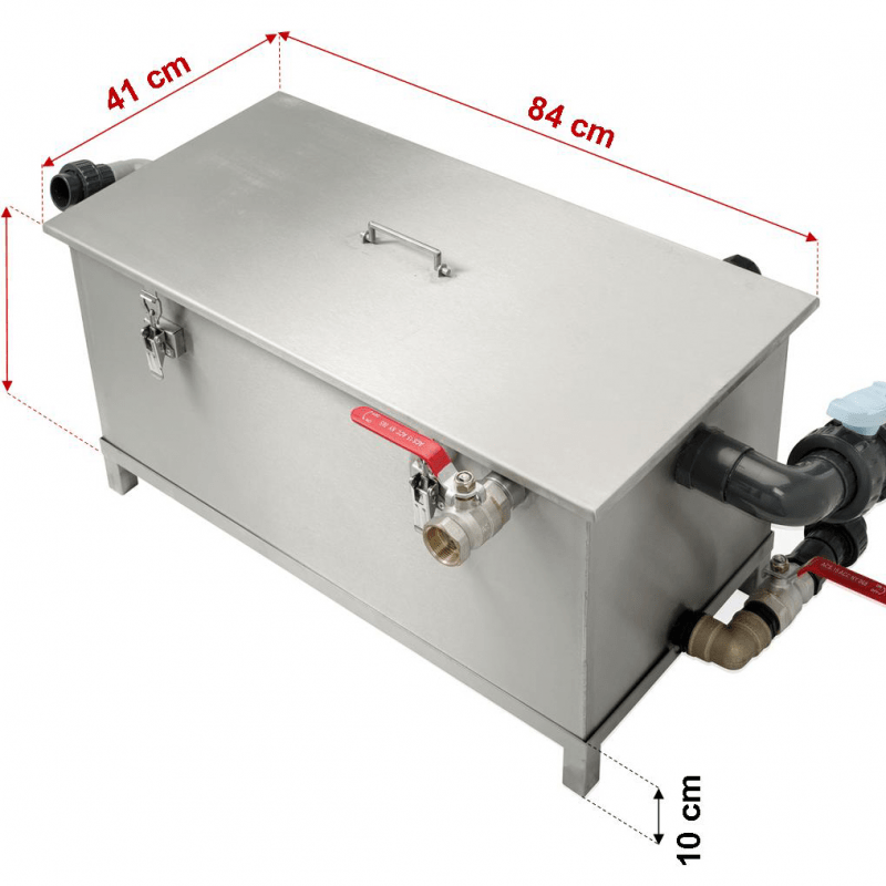 bac à graisse neuf avec schéma - entretien